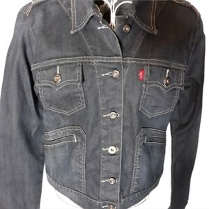 Levi's Denim Trucker Jean Jacket NWOT SZ Junior M